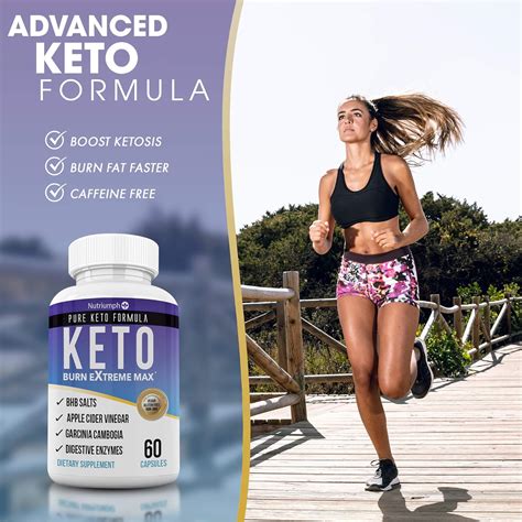 Keto Burn Extreme Max Fat Burner Diet Pills- Ketogenic Weight Loss for ...