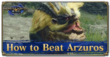 Sunbreak Arzuros: Weakness and Drops | Monster Hunter Rise｜Game8