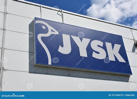 Jysk Emblem and Logo on the Facade Editorial Photo - Image of selling ...