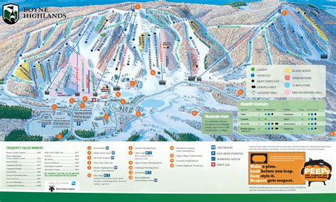 Boyne Mountain Trail Map - Popular Century