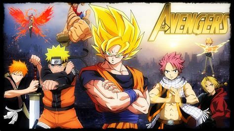 THE AVENGERS (Anime version) by yumimaruelric on DeviantArt