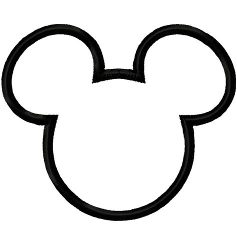 Free Mickey Mouse Ears Outline, Download Free Mickey Mouse Ears Outline ...