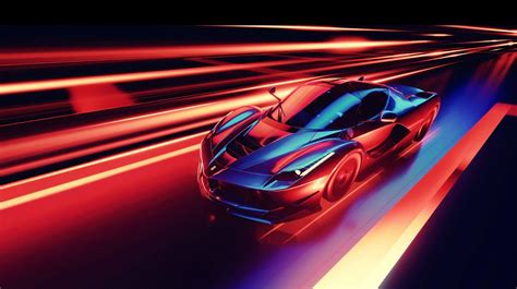 Neon Ferrari Wallpapers - Top Free Neon Ferrari Backgrounds ...