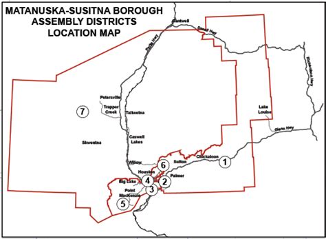 Matsu Valley Alaska Map – Interactive Map