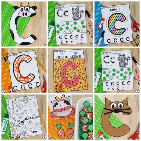 C Words For Preschool – Worksheets Decoomo