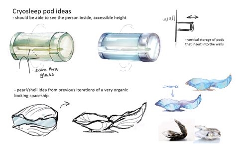 ArtStation - 'Alone' prop - cryosleep pods