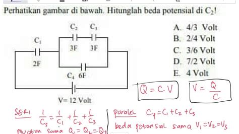 Menghitung Tegangan Pada Rangkaian Seri Kapasitor Kertas Kerja - IMAGESEE