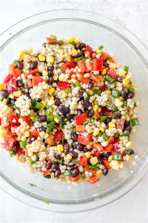 Black Bean Couscous Salad - Healthy Hearty Recipes