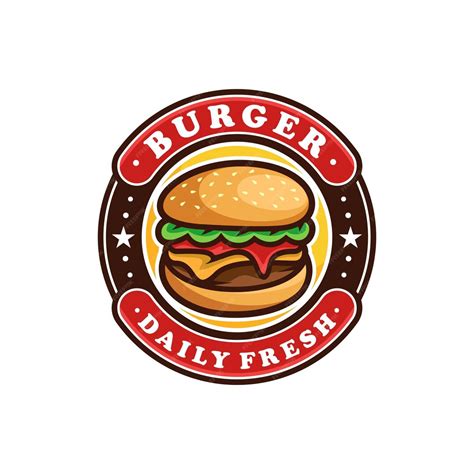 Premium Vector | Burger logo vector art design