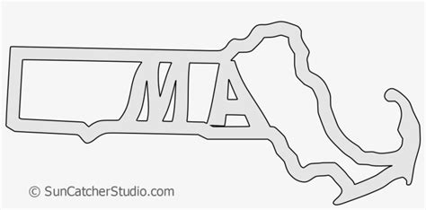 Massachusetts Outline Vector at Vectorified.com | Collection of ...