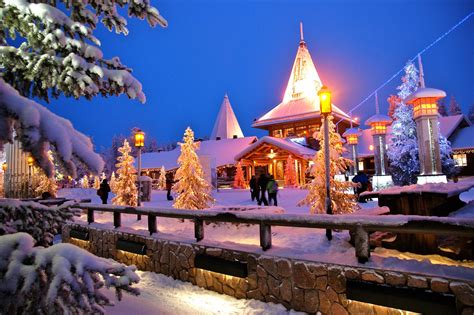 Let's travel the world!: Santa Claus Village in Rovaniemi, Finland.