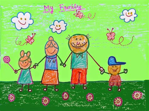 My Family Drawing |Virtual kidspace