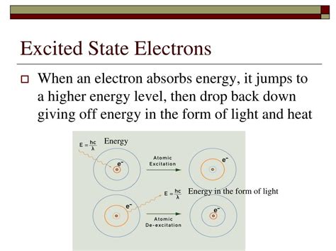 PPT - Electron Configuration: Ions and Excite State PowerPoint ...