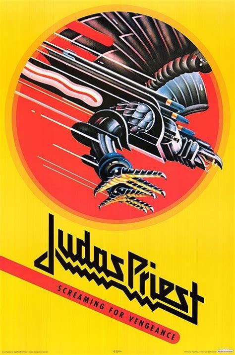 Judas Priest - Screaming for Vengeance 🤘😎🤘 | Rock album covers, Rock ...