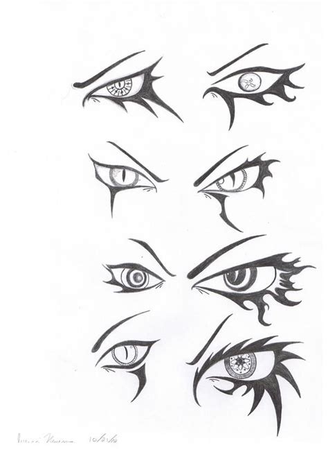 demon eyes by vincentuchiha on DeviantArt | Demon drawings, Drawings ...