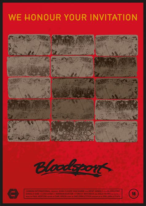 Bloodsport | Poster By CB81