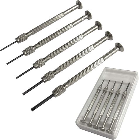 Amazon.com: Jewellers Tools Watchmakers Watch Screwdriver Set of 5 ...