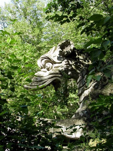 Bomarzo Monster Park in Italy (Bomarzo Parco dei Mostri - Sacro Bosco ...