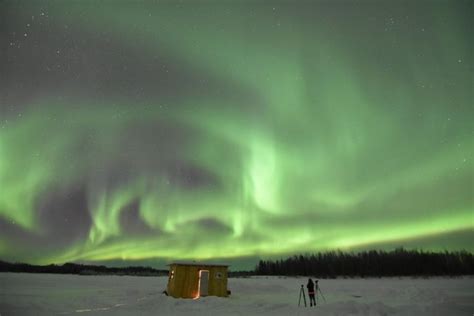 Chena Lake: Aurora Borealis Viewing & Ice Fishing Adventure | GetYourGuide