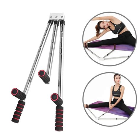 3 Bar Leg Stretcher Adjustable Split Stretching Machine Stainless Steel ...