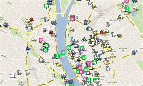 Budapest Attractions Map Pdf - Draw A Topographic Map