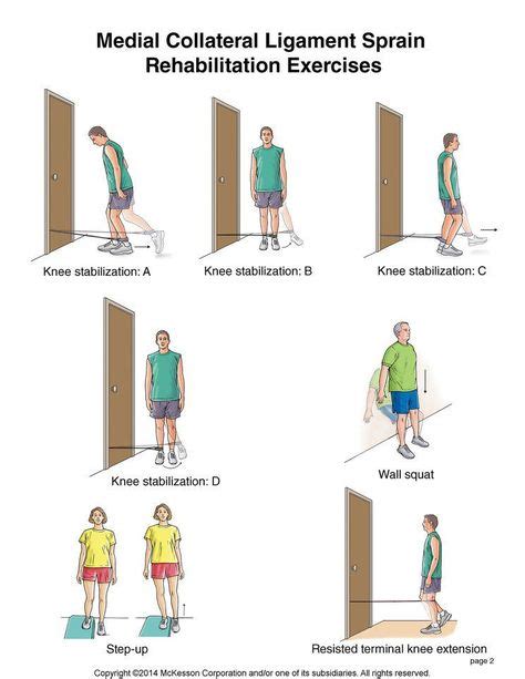 7 Medial Collateral Ligament exercises ideas | rehabilitation exercises ...