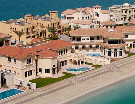 Houses Dubai Palm Islands, Dubai. | Palm island dubai, Palm islands ...