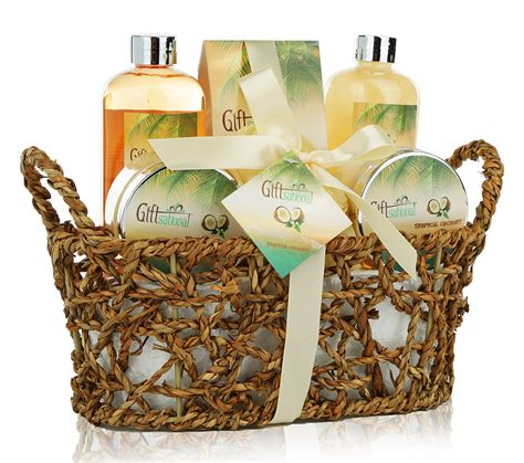 Spa Gift Basket Refreshing Pomegranate Fragrance, Best Mother's Day, Or ...