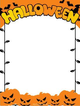 Halloween border images about borders on thanksgiving natal clipart ...