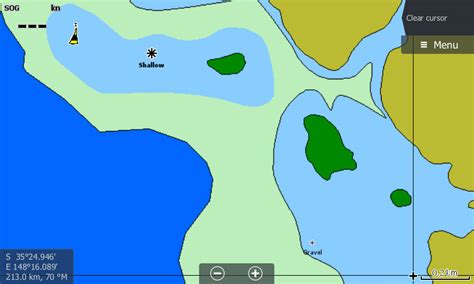 Blowering Dam Map Card - Charted Waters