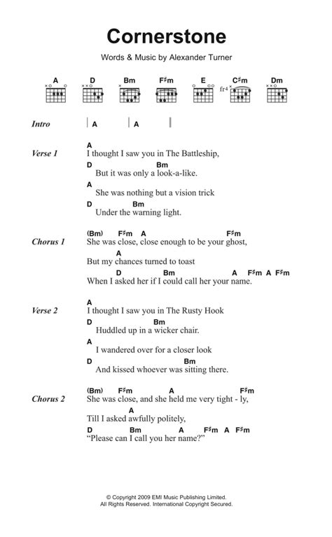 Cornerstone | Sheet Music Direct