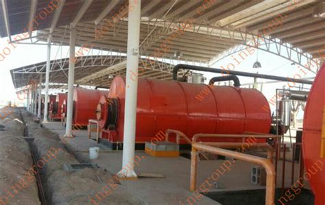 Nigeria customer buy the third waste tire pyrolysis machine from Doing ...