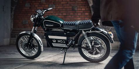 Beautifully retro Regent NO. 1 electric motorcycle heads to production