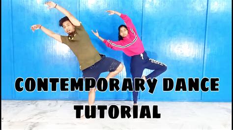 Contemporary Dance steps tutorial_ basic moves_ choreographer Sarvesh ...