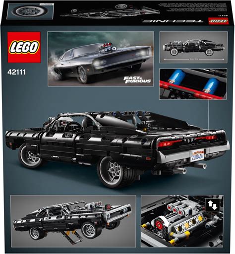 LEGO Technic Fast & Furious 42111 Dom's Dodge Charger-QHE0Q-6 - The ...