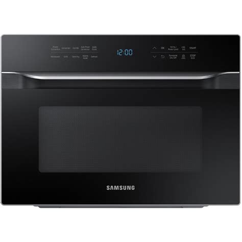 Samsung 1.2-cu ft 1600-Watt Countertop Convection Microwave (Black ...