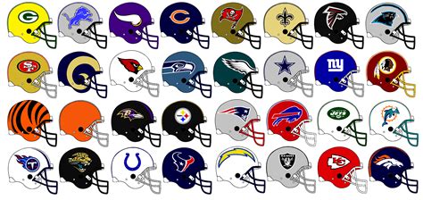 Printable Nfl Helmet Logos