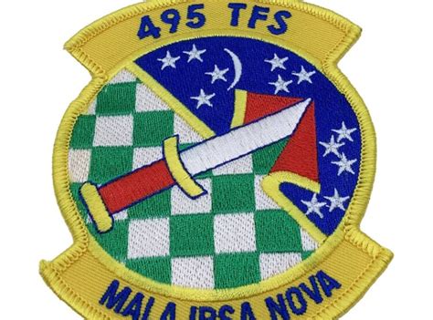 495th Tactical Fighter Squadron Patch – With hook and loop - Squadron ...