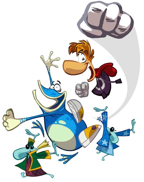 Cover Artwork - Characters & Art - Rayman Origins | Desenhos, Desenho ...