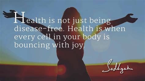 Health and Wellbeing: 4 Sadhguru Quotes