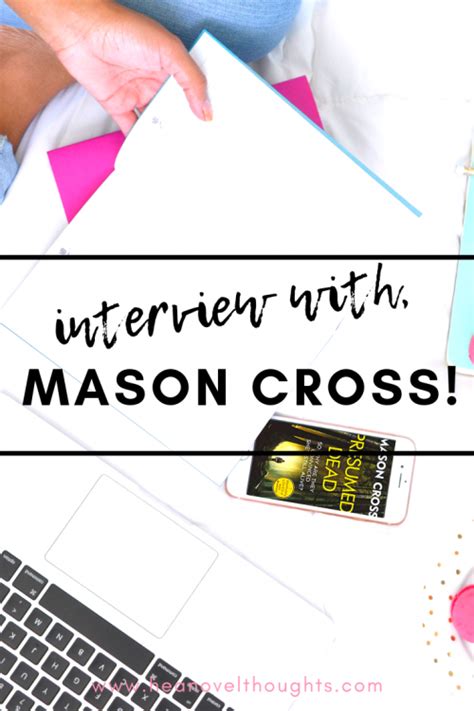 Interview with Mason Cross - HEA Novel Thoughts