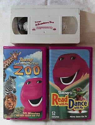 3 Barney VHS Tapes (1997-2003) 45986020178 | eBay