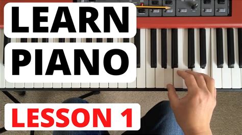 How To Play Piano for Beginners, Lesson 1 || The Piano Keyboard - YouTube