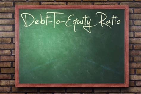 Debt to Equity Ratio Examples - BrandonGaille.com