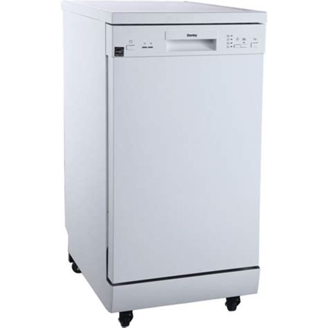 Energy Star 18" Portable Dishwasher with 4 Wash Programs in White ...