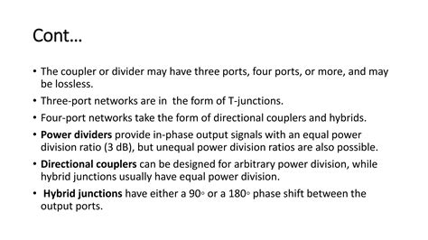 power dividers and directional couplers.pptx