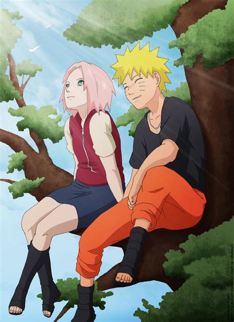 Naruto and Sakura by KujaEx on DeviantArt