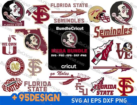 Florida seminoles svg,Florida State Seminoles Logo Bundle Svg, NCAA ...