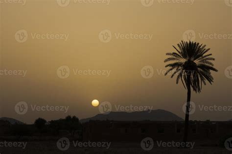 Morocco african sunrise desert view 12263418 Stock Photo at Vecteezy