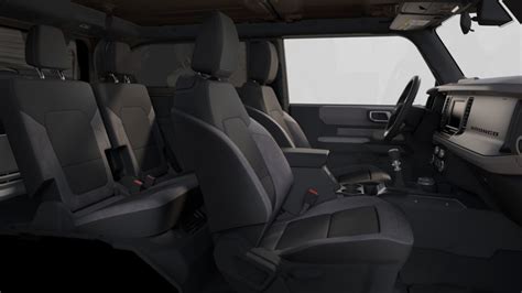 2021 Ford Bronco interior color combinations revealed